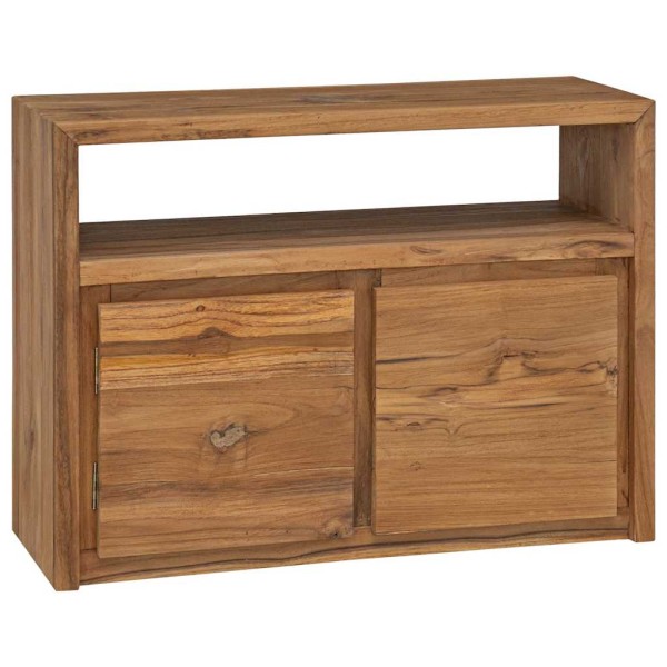 Side cabinet, 80x30x60cm, solid teak wood