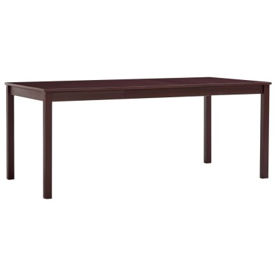 Dining table, dark. brown...
