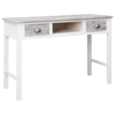 Desk, gray, 110x45x76 cm, wood