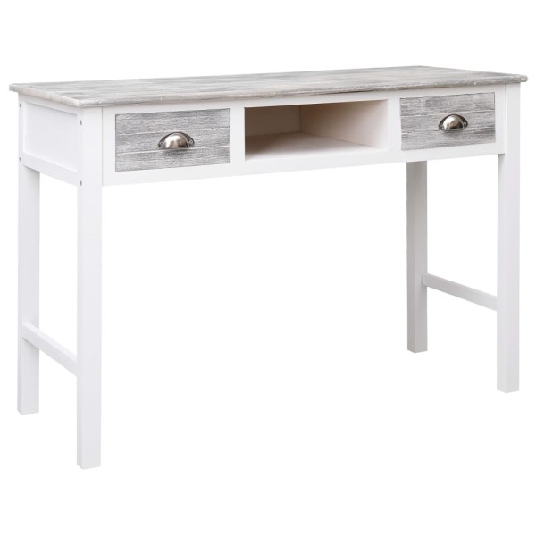 Desk, gray, 110x45x76 cm, wood