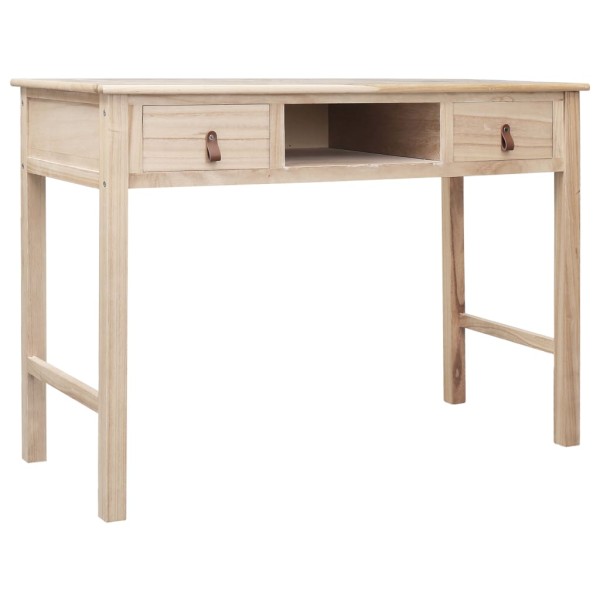 Desk, natural color, 110x45x76 cm, wood