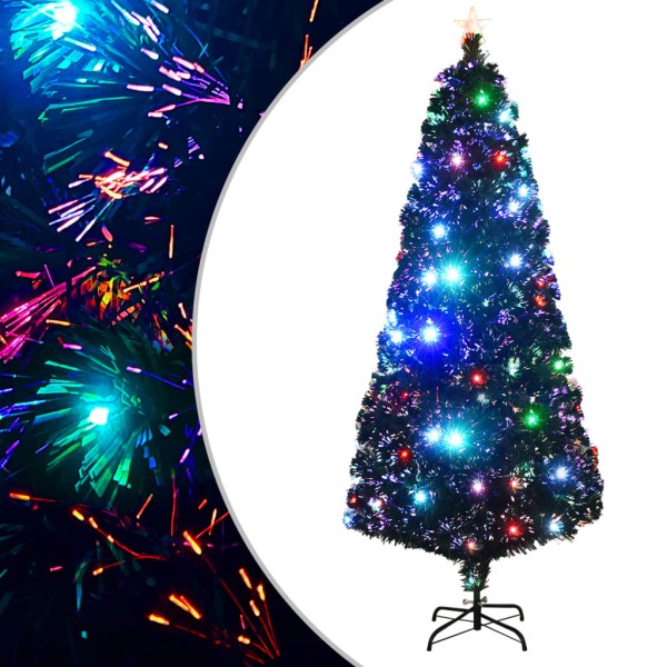 Christmas tree with a stand and LED, 210cm, optical fiber