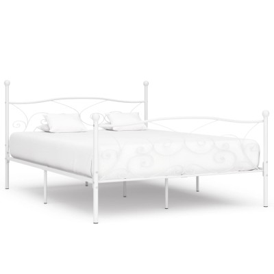 Bed frame with lattice...