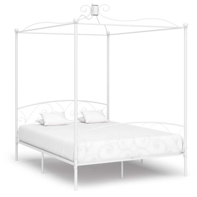 Bed frame with canopy,...