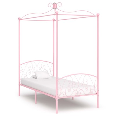 Bed frame with canopy,...