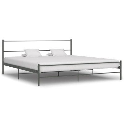 Bed frame, gray, 200x200cm,...
