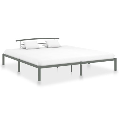 Bed frame, gray, 200x200cm,...
