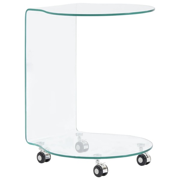 Coffee table, 45x40x58 cm, tempered glass