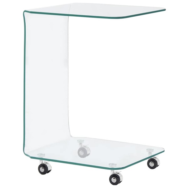 Coffee table, 45x40x63 cm, tempered glass