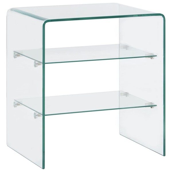 Coffee table, 50x40x56cm, tempered glass