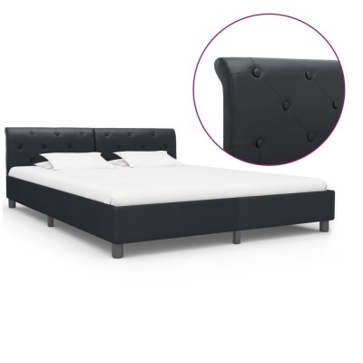 Bed frame, black,...