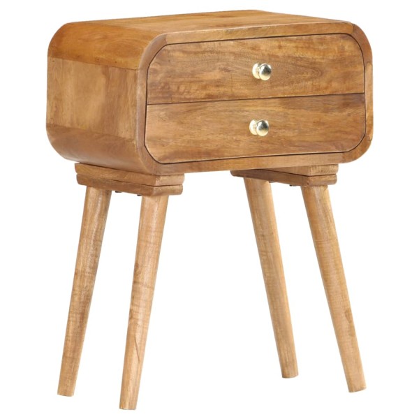 Bedside cabinet, 43x30x58cm, solid mango wood