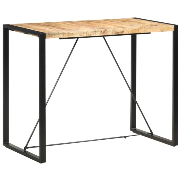 Bar table, 140x70x110cm, solid mango wood