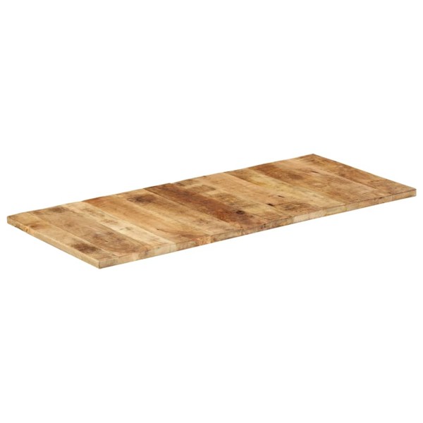 Table top, 140x60cm, solid mango wood, 25-27mm