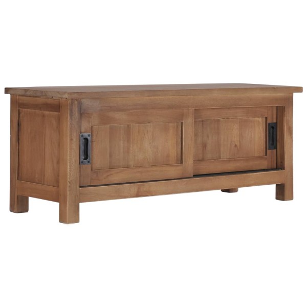 TV cabinet, 90x30x35cm, solid teak wood