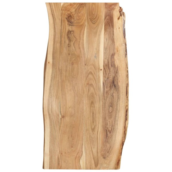 Tabletop, 118x(50-60)x2.5cm, solid acacia wood