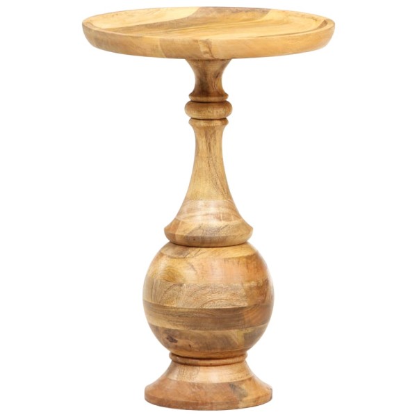 Side table, 43x43x66cm, solid mango, round