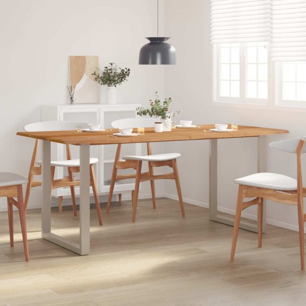 Dining table, 180x90x76cm, solid acacia wood