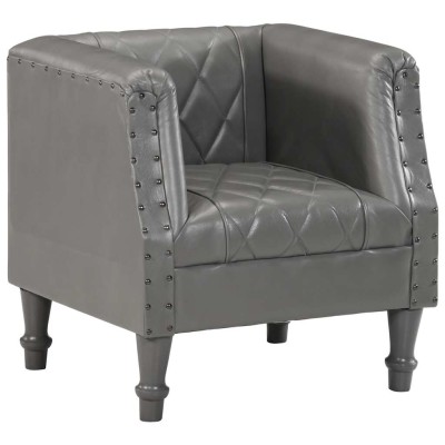 Armchair, gray color,...