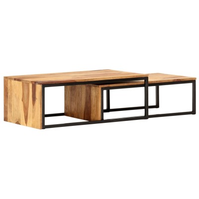 Stackable tables, 2 pcs.,...