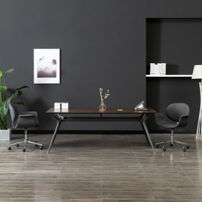 Swivel dining chair, gray...