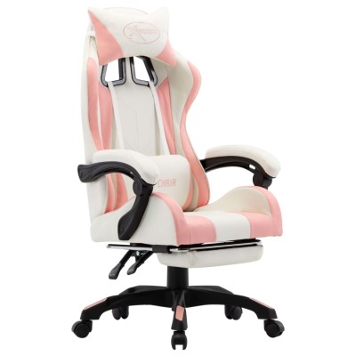 Gaming chair with footrest,...