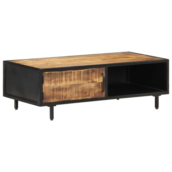 Coffee table, 105x50x35cm, untreated mango wood