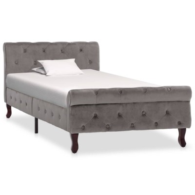 Bed frame, gray, 90x200cm,...