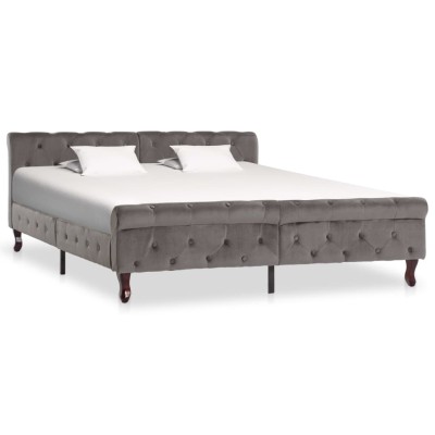 Bed frame, gray, 160x200cm,...
