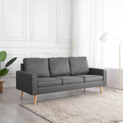 Three-seater sofa, light...
