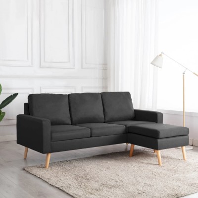 Three-seater sofa with...