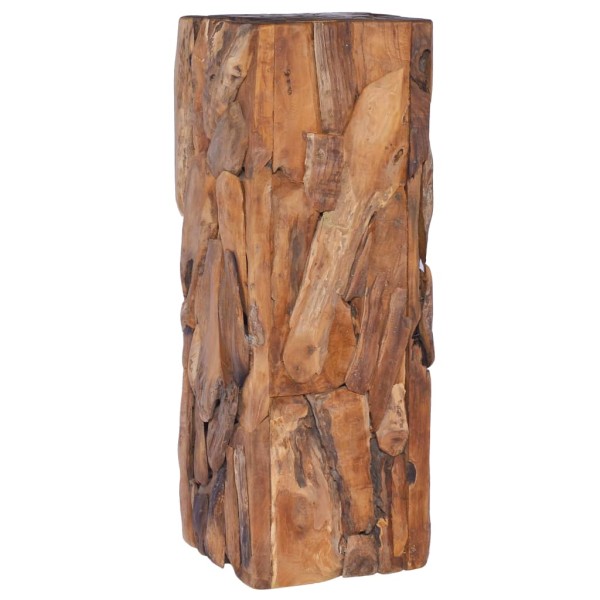 Side table, 30x30x80cm, solid teak wood