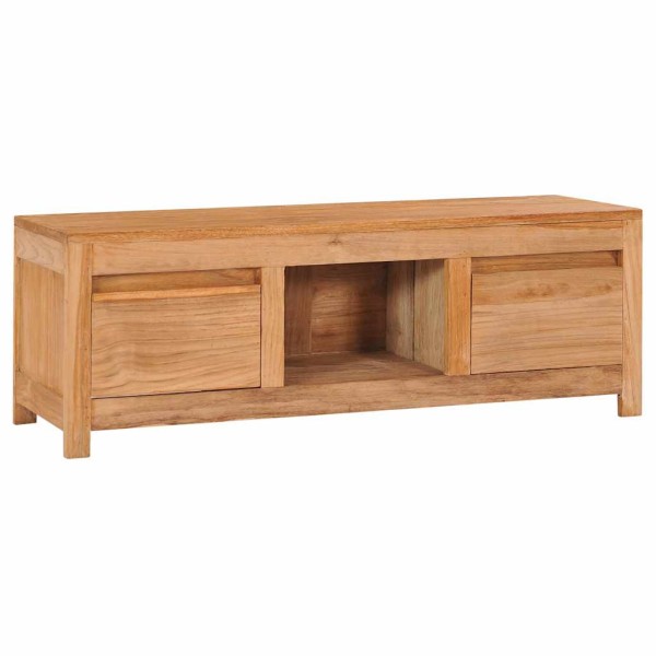 TV cabinet, 100x30x35cm, solid teak wood