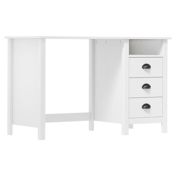 Desk with 3 drawers Hill, 120x50x74cm, pine