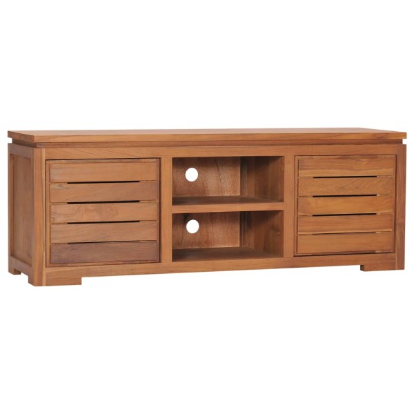 TV cabinet, 110x30x40cm, solid teak wood