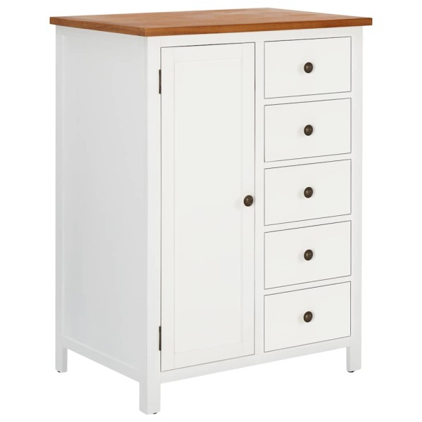 Wardrobe, 76x52x105cm, solid oak wood