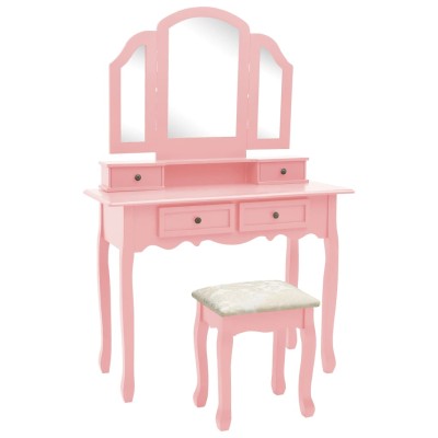Dressing table set, pink,...