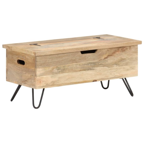 Chest, 90x40x45cm, solid mango wood