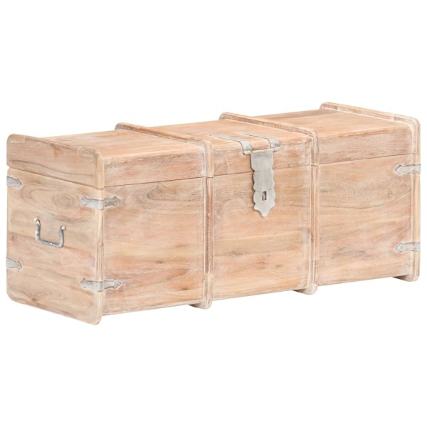 Chest-storage box, 90x40x40cm, solid acacia wood