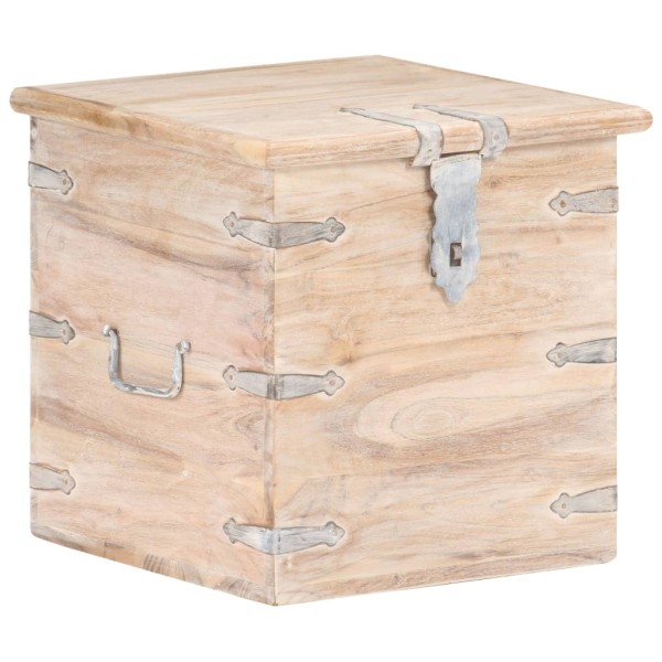 Chest, 40x40x40cm, solid acacia wood