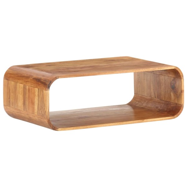 Coffee table, 90x50x30cm, solid acacia wood