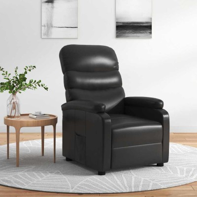 Reclining chair, black...