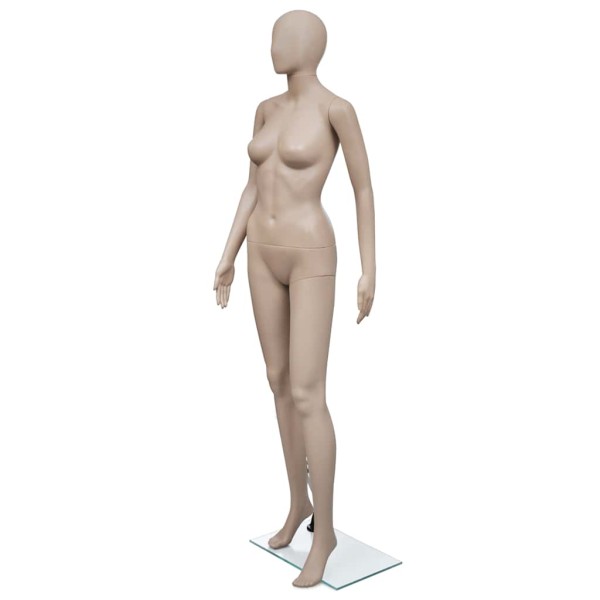 Woman's manikin, pivot head