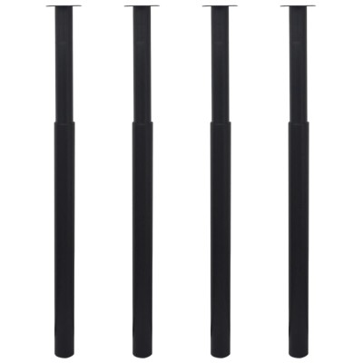 Telescopic table legs, 4...