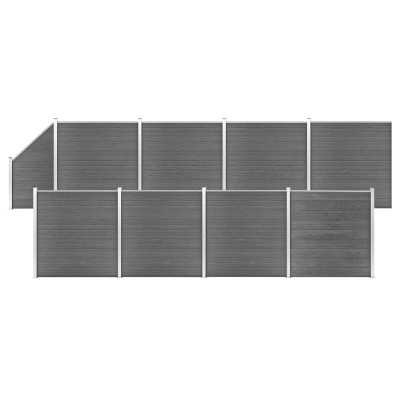 Fence set, gray,...