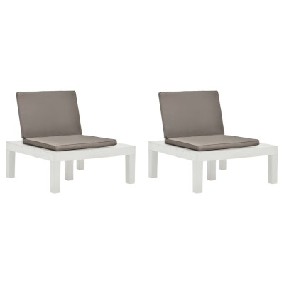 Garden lounge chairs with...