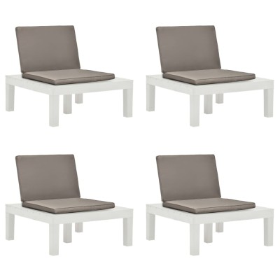 Garden lounge chairs with...