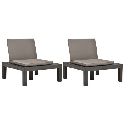 Garden lounge chairs with...
