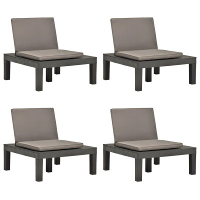 Garden lounge chairs with...