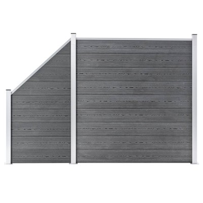 Fence set, gray, 273x186cm,...